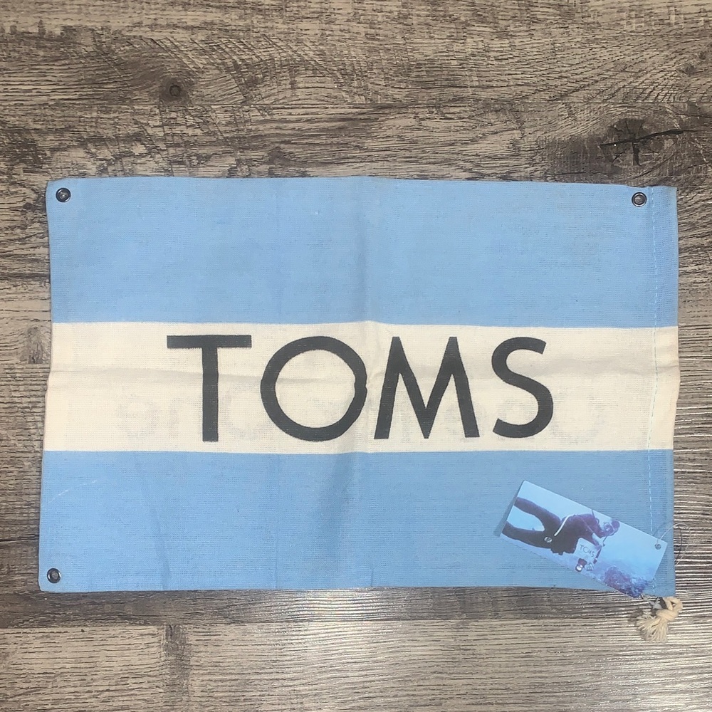 NWT - TOMS Shoes Dust Bag